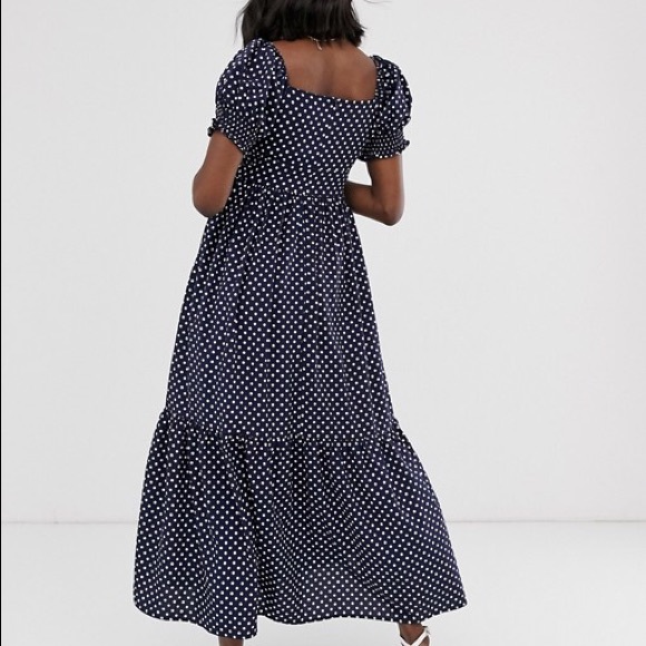 Wild Honey Maternity maxi dress with full skirt - Picture 4 of 6